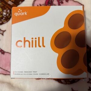 Quark Chill Silicone Freezer Tray - Orange